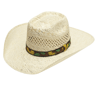 Twister Sunflower Tool Band Straw Hat
