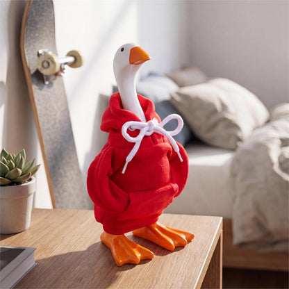 Evergreen Gordy Accessory - Red Hoodie Outfit