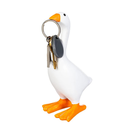 Evergreen Gordy Resin Desktop Goose Figurine - 8"