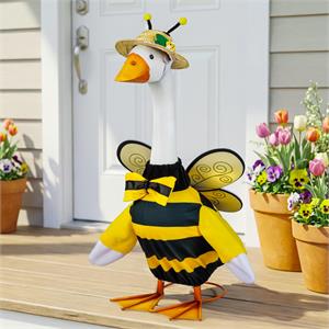 Evergreen Porch Goose Outfit Bee