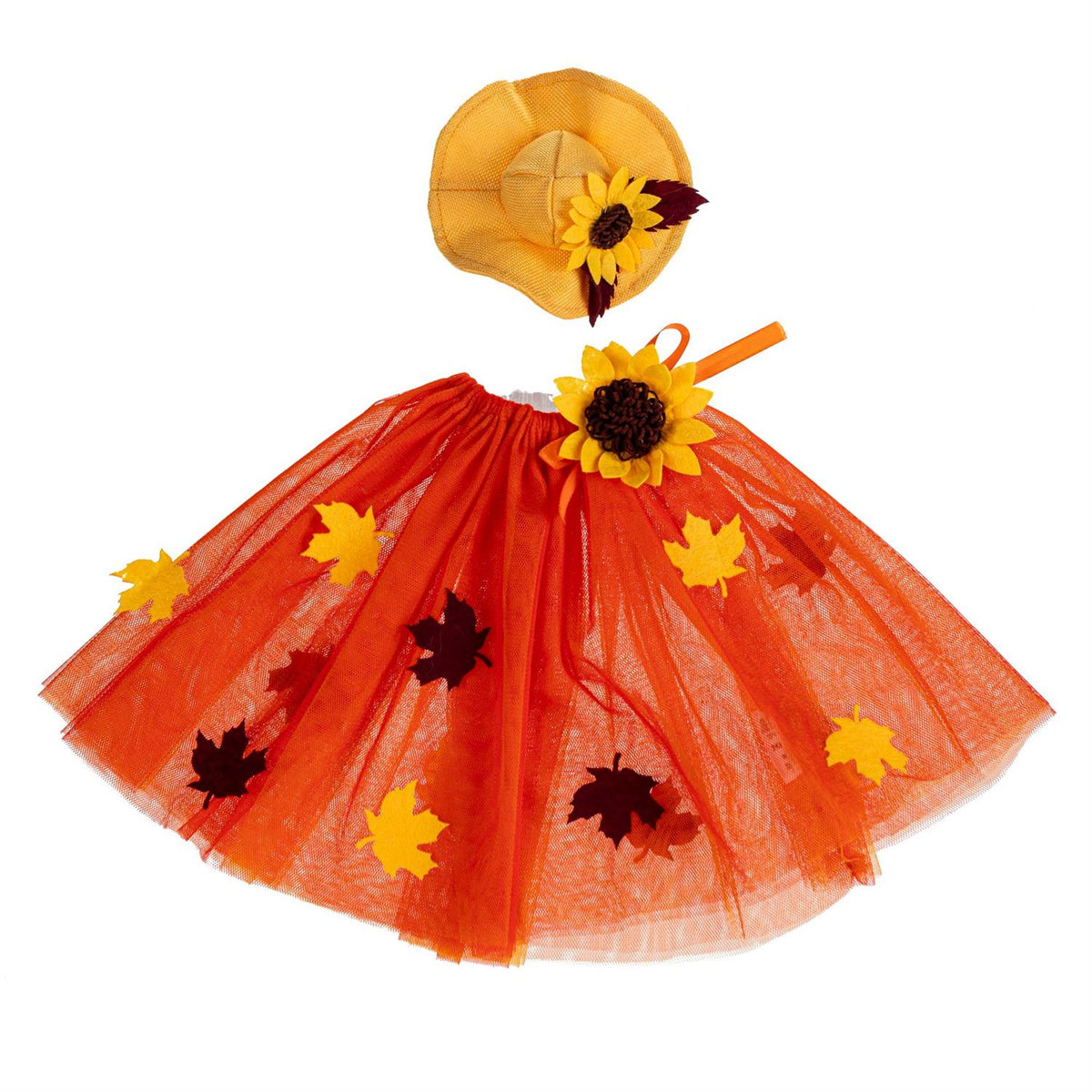 Evergreen Giddy the Goose Outfit Fall Leaf Dress