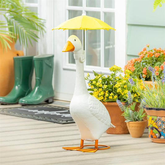 Evergreen Giddy the Goose Accessory Set Yellow Umbrella