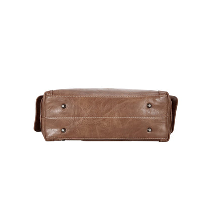 Montana West Trinity Ranch Tooled Satchel CC