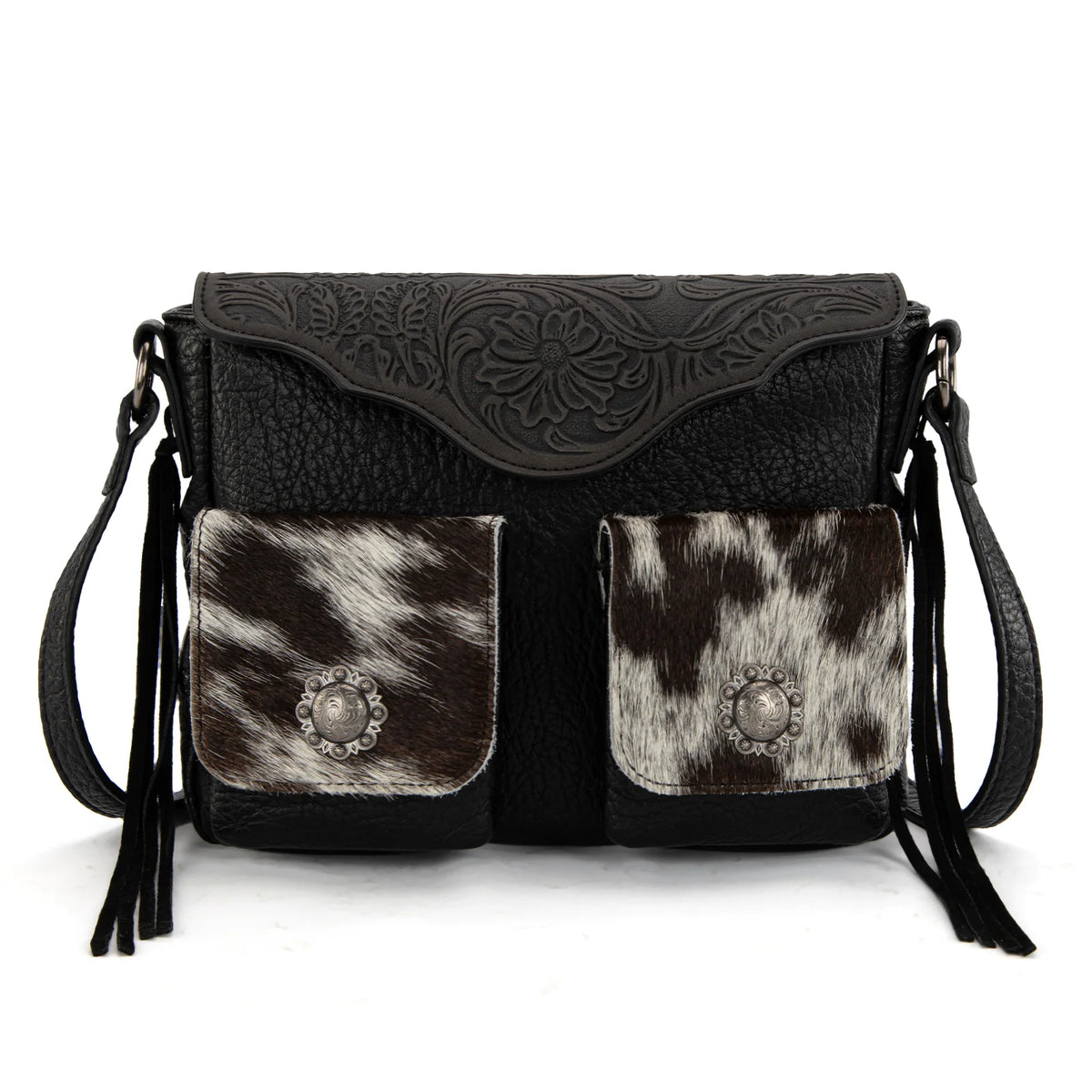 Montana West Trinity Ranch HOH Tooled Collection Crossbody