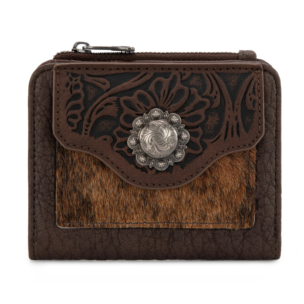 Montana West Trinity Ranch HOH Tooled Collection Wallet