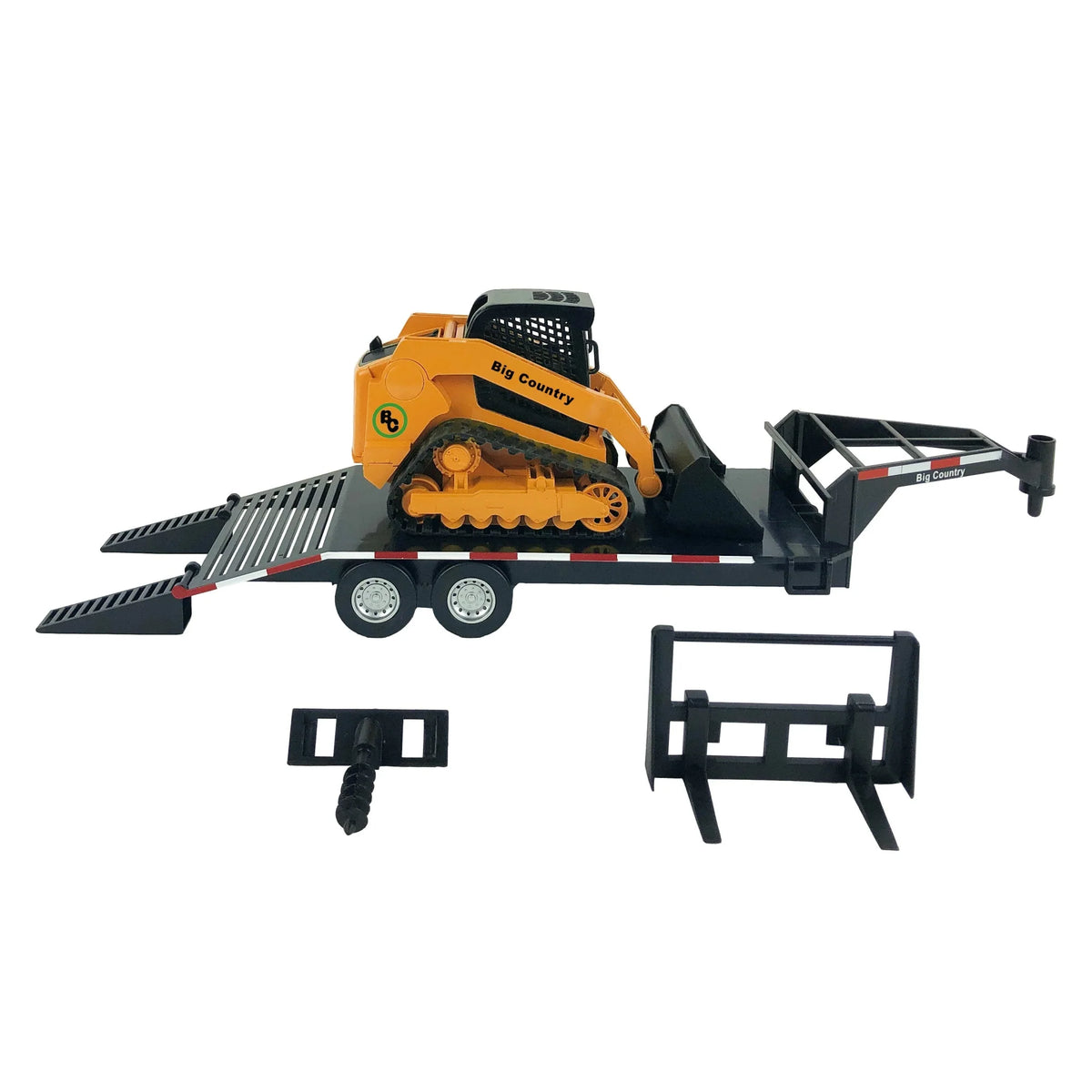 Big Country Toys Track Steer and Trailer