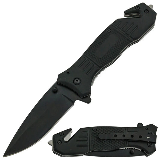Tiger USA Black Tactical Knife