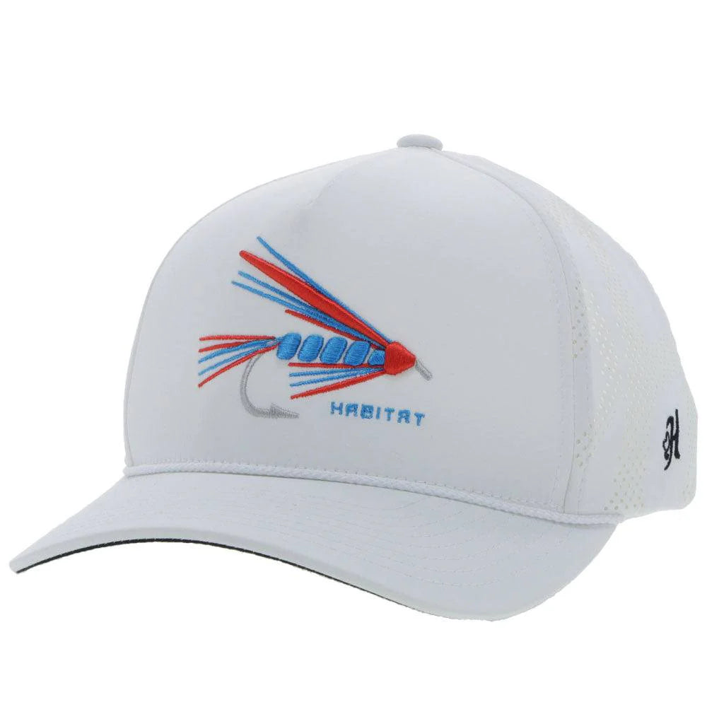 Hooey Habitat Lure Hat White