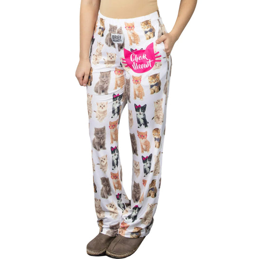 Brief Insanity Check Meowt Lounge Pants