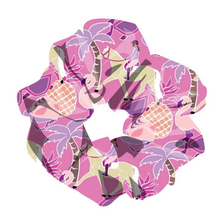 Spiced Equestrian Scrunchies