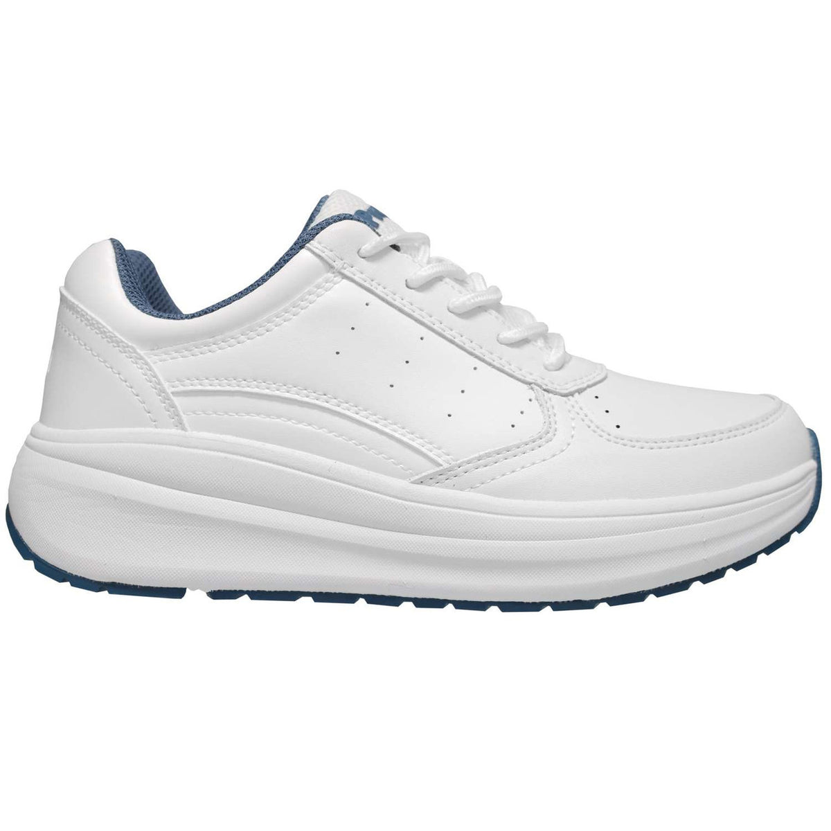 Propet Ultima White Denim