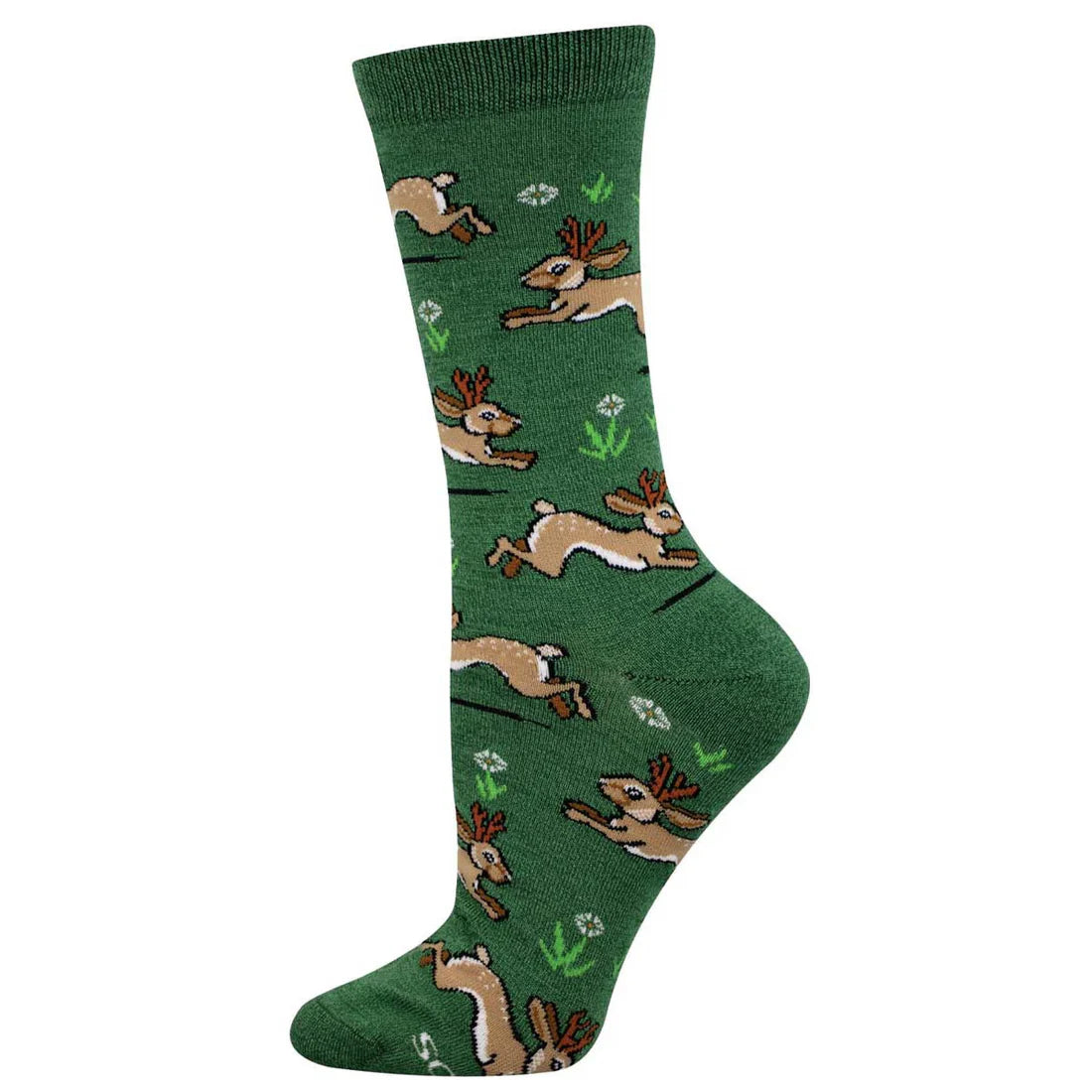 Socksmith Bamboo Jolly Jackalopes Green