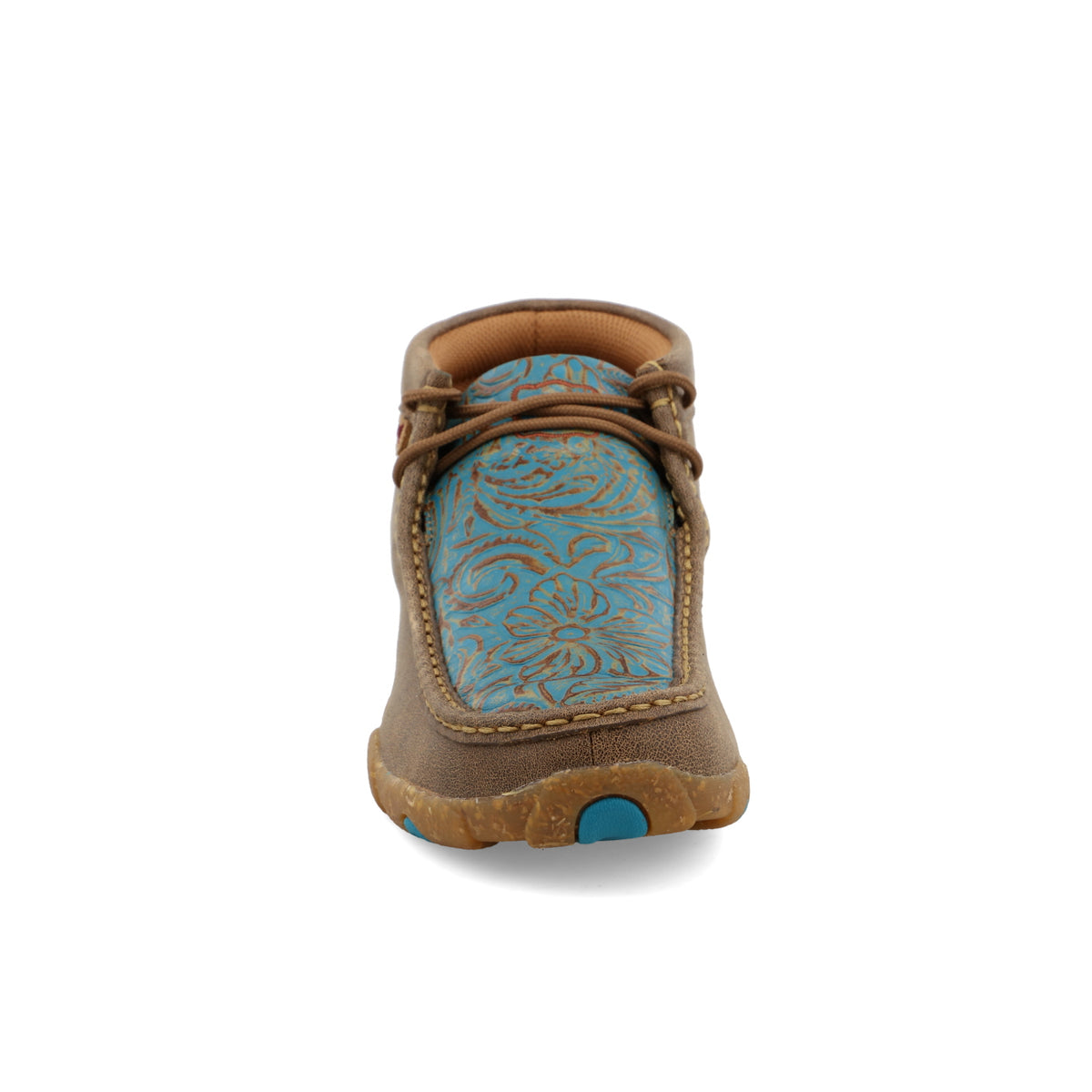 Twisted X Driving Moc Bomber/Turquoise Scrolling