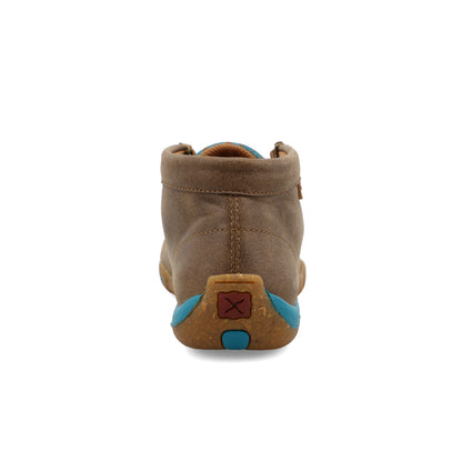 Twisted X Driving Moc Bomber/Turquoise Scrolling