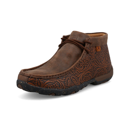 Twisted X Chukka Driving Moc Brown/Tooled Brown