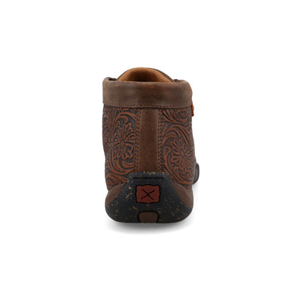 Twisted X Chukka Driving Moc Brown/Tooled Brown