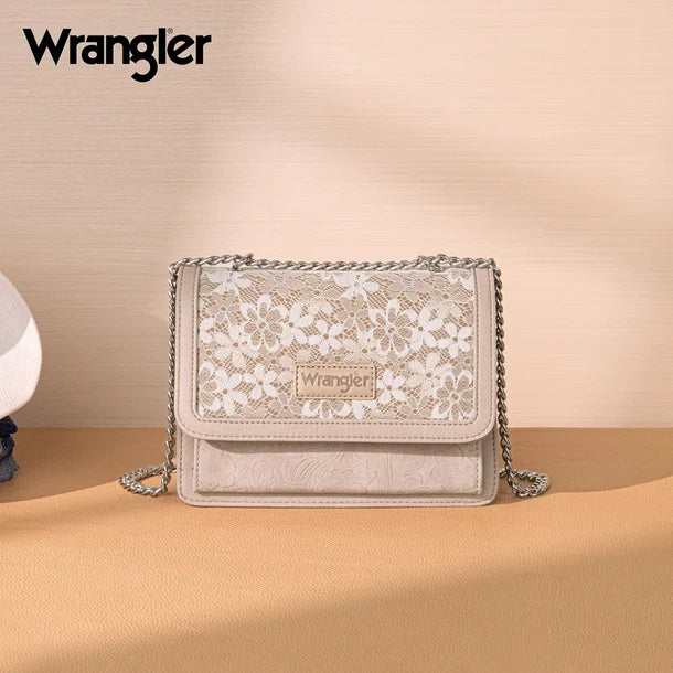 Montana West Wrangler Chick Lace Chain Shoulder Bag