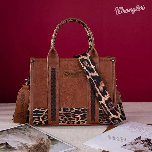 Montana West Wrangler Print CC Tote/Crossbody