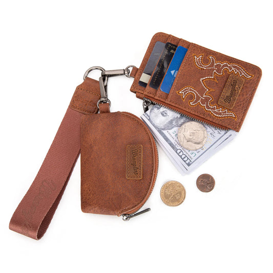 Wrangler Embroidered Bi-Fold Wallet