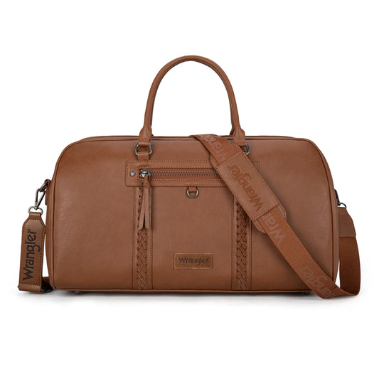 Montana West Wrangler Whipstitch Duffle Bag