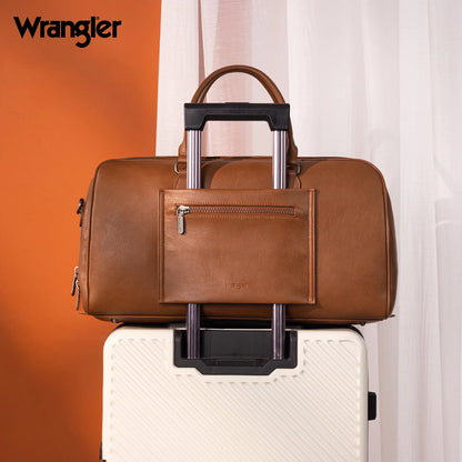 Montana West Wrangler Whipstitch Duffle Bag
