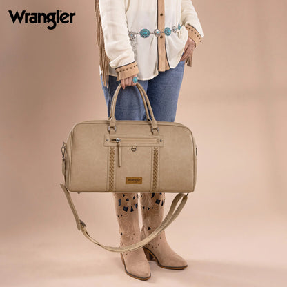 Montana West Wrangler Whipstitch Duffle Bag