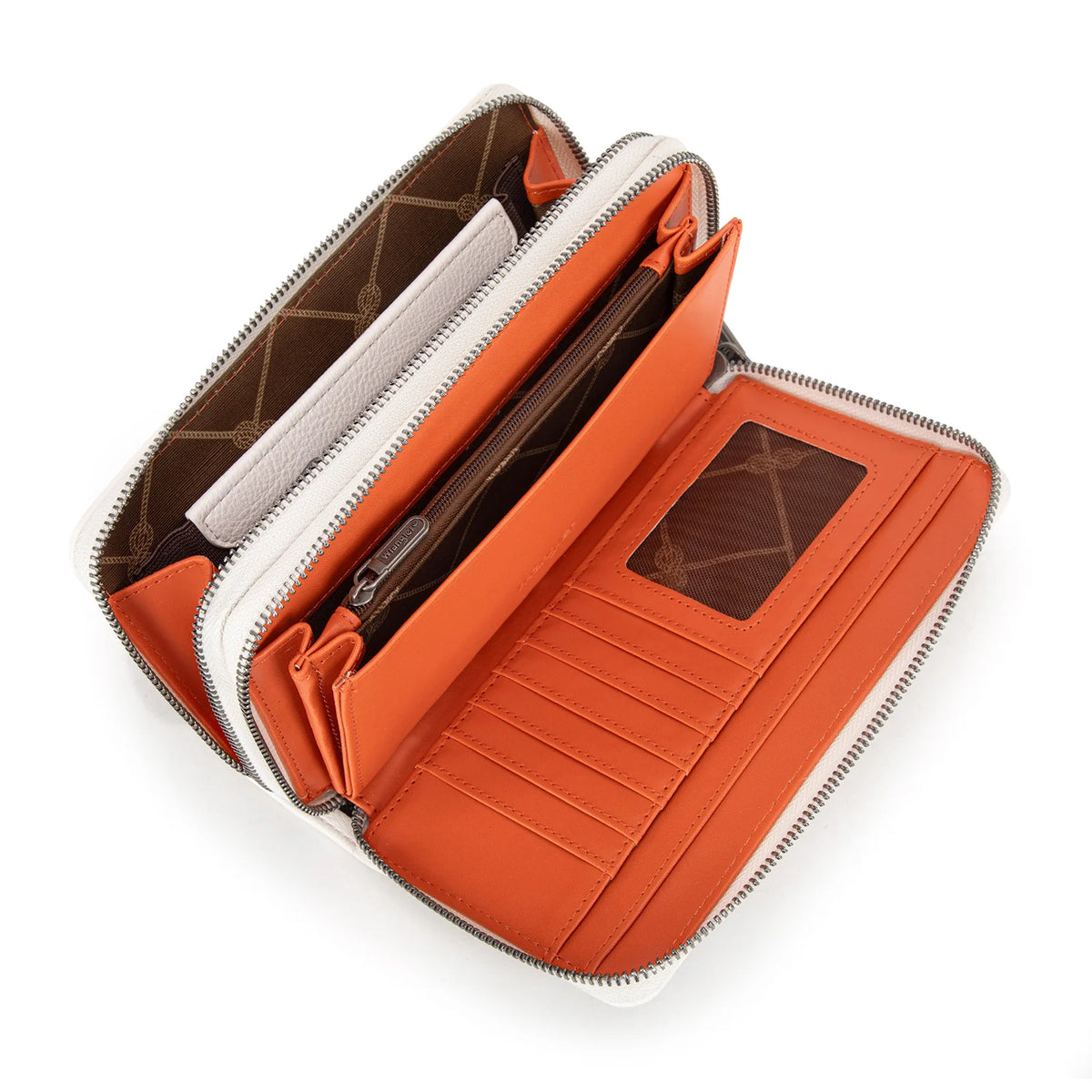 Wrangler Dual Zipper Large Wallet