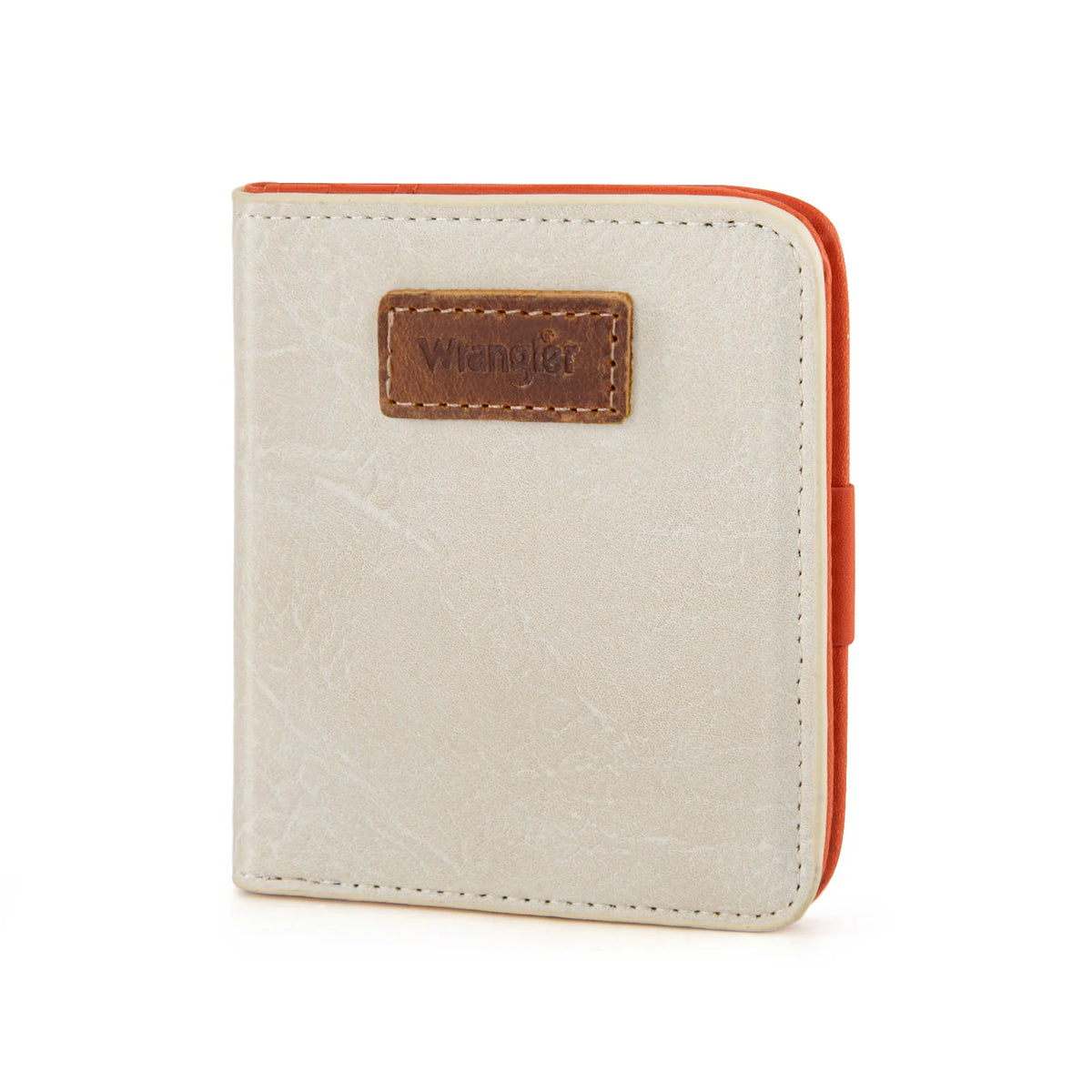 Wrangler Solid Color Small Bi-fold RFID Wallet