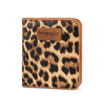 Wrangler Print Small Bi-fold RFID Wallet