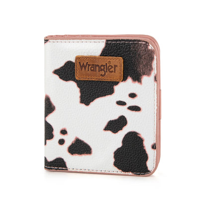 Wrangler Print Small Bi-fold RFID Wallet