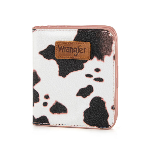 Wrangler Print Small Bi-fold RFID Wallet