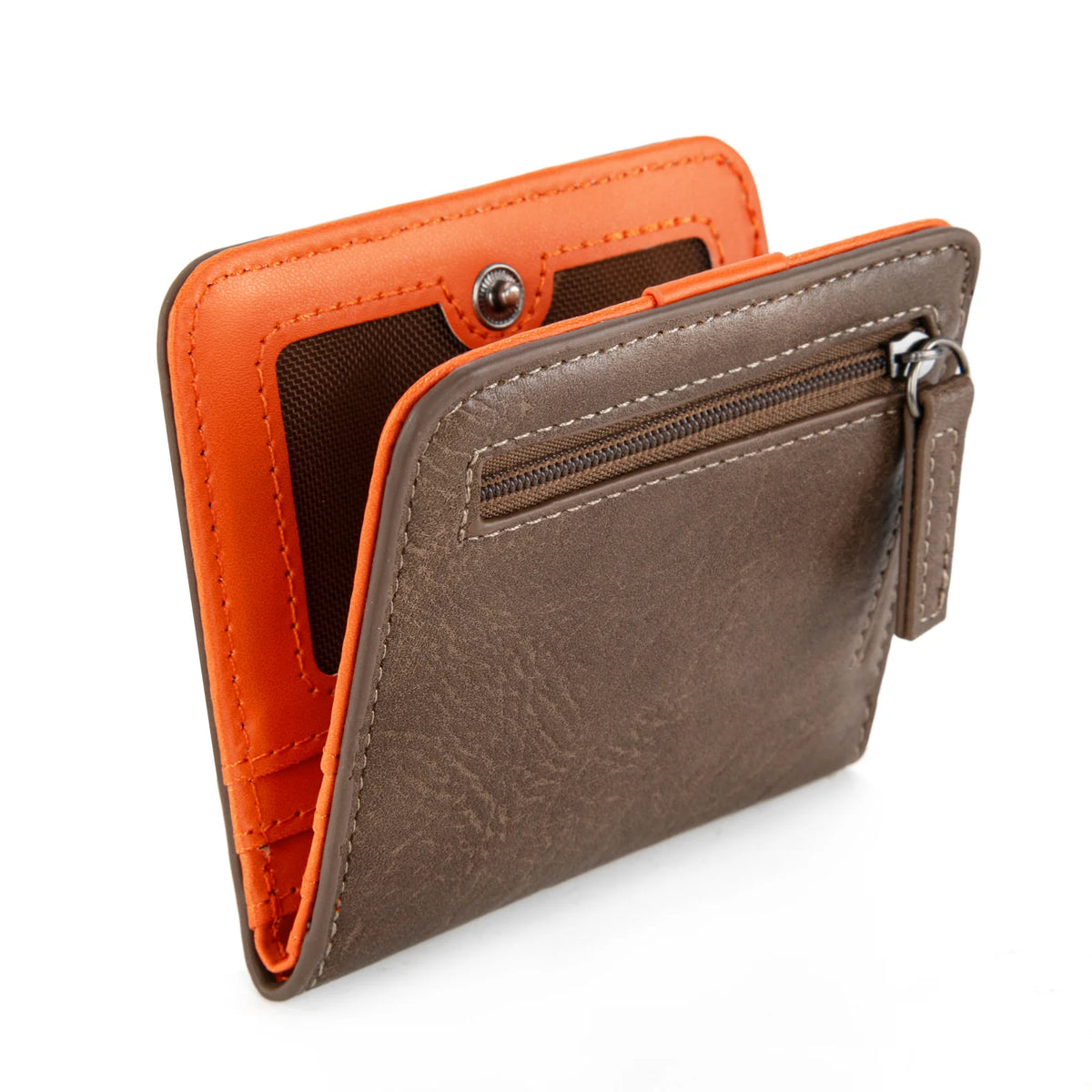 Wrangler Solid Color Small Bi-fold RFID Wallet