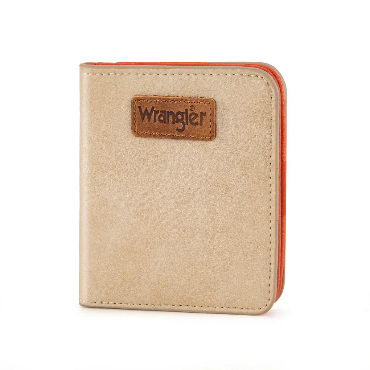 Wrangler Solid Color Small Bi-fold RFID Wallet
