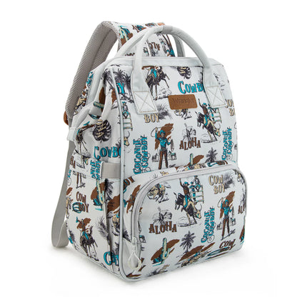 Montana West Wrangler Aztec Callie Diaper Backpack