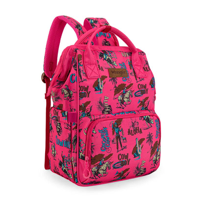 Montana West Wrangler Aztec Callie Diaper Backpack