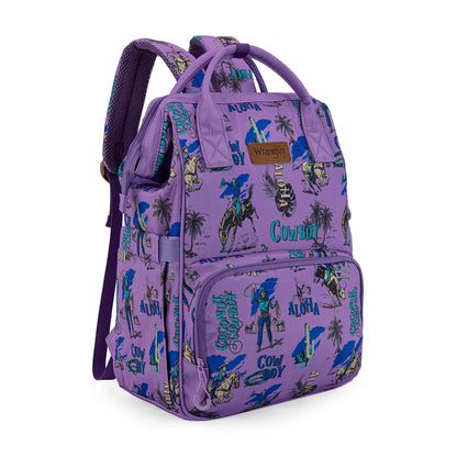 Montana West Wrangler Aztec Callie Diaper Backpack