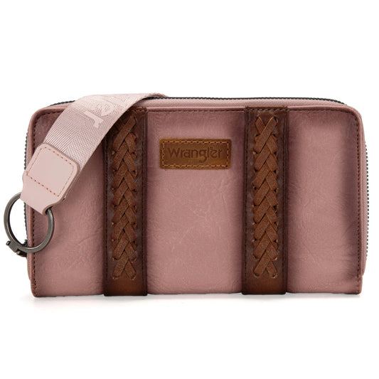 Montana West Wrangler Whipstitch Wallet Wristlet