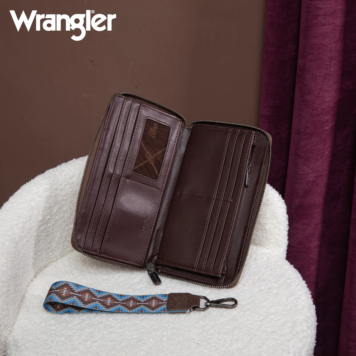 Montana West Wrangler Southwest Art Print Wallet