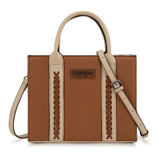 Montana West Wrangler Whipstitch Tote Crossbody