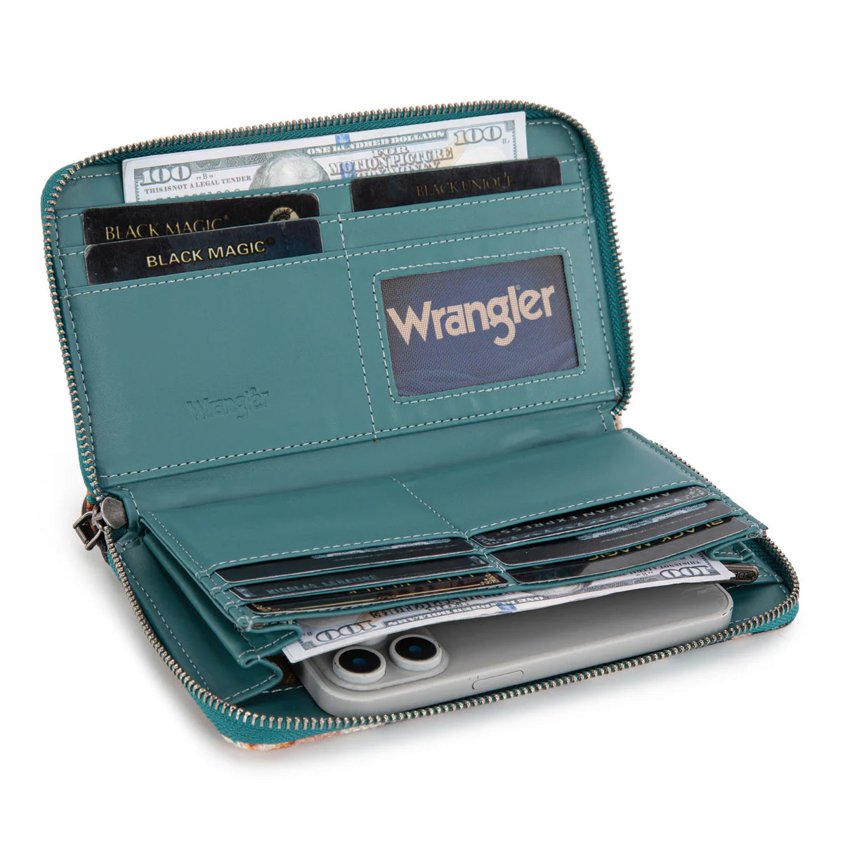Wrangler Aztec Print Wallet