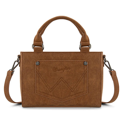 Wrangler Embroidered Swirl Mini Satchel Crossbody