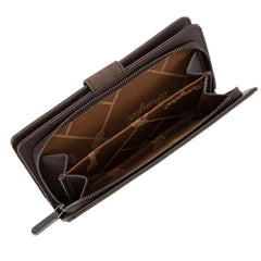 Wrangler Western Floral Tooled RFID Wallet