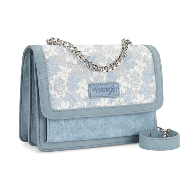 Montana West Wrangler Chick Lace Chain Shoulder Bag