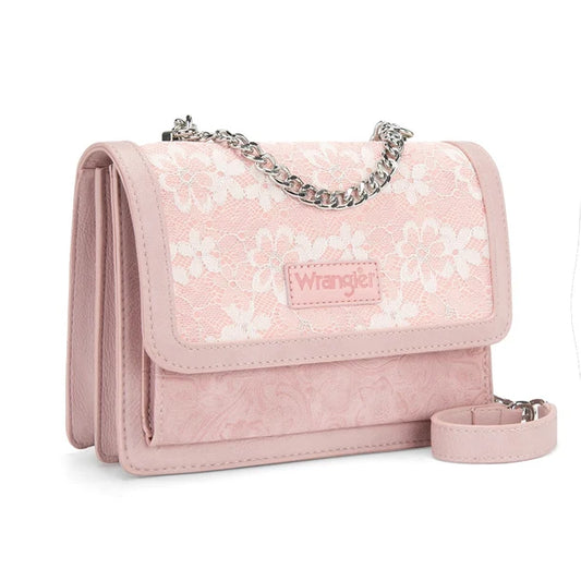 Montana West Wrangler Chick Lace Chain Shoulder Bag