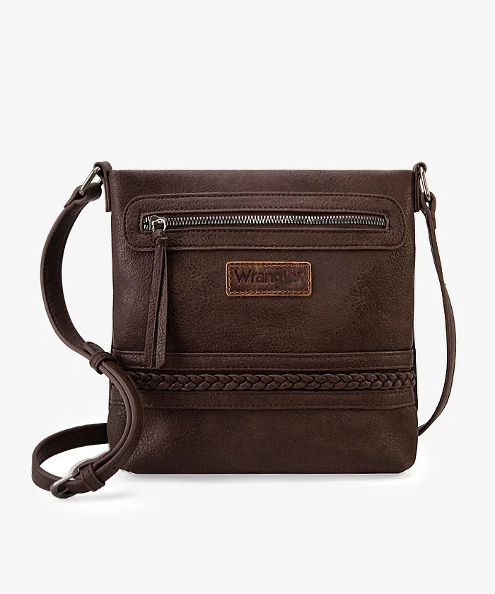Montana West Wrangler Braided CC Crossbody