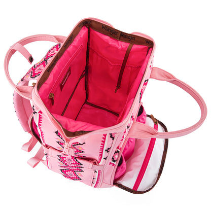 Montana West Wrangler Aztec Callie Diaper Backpack