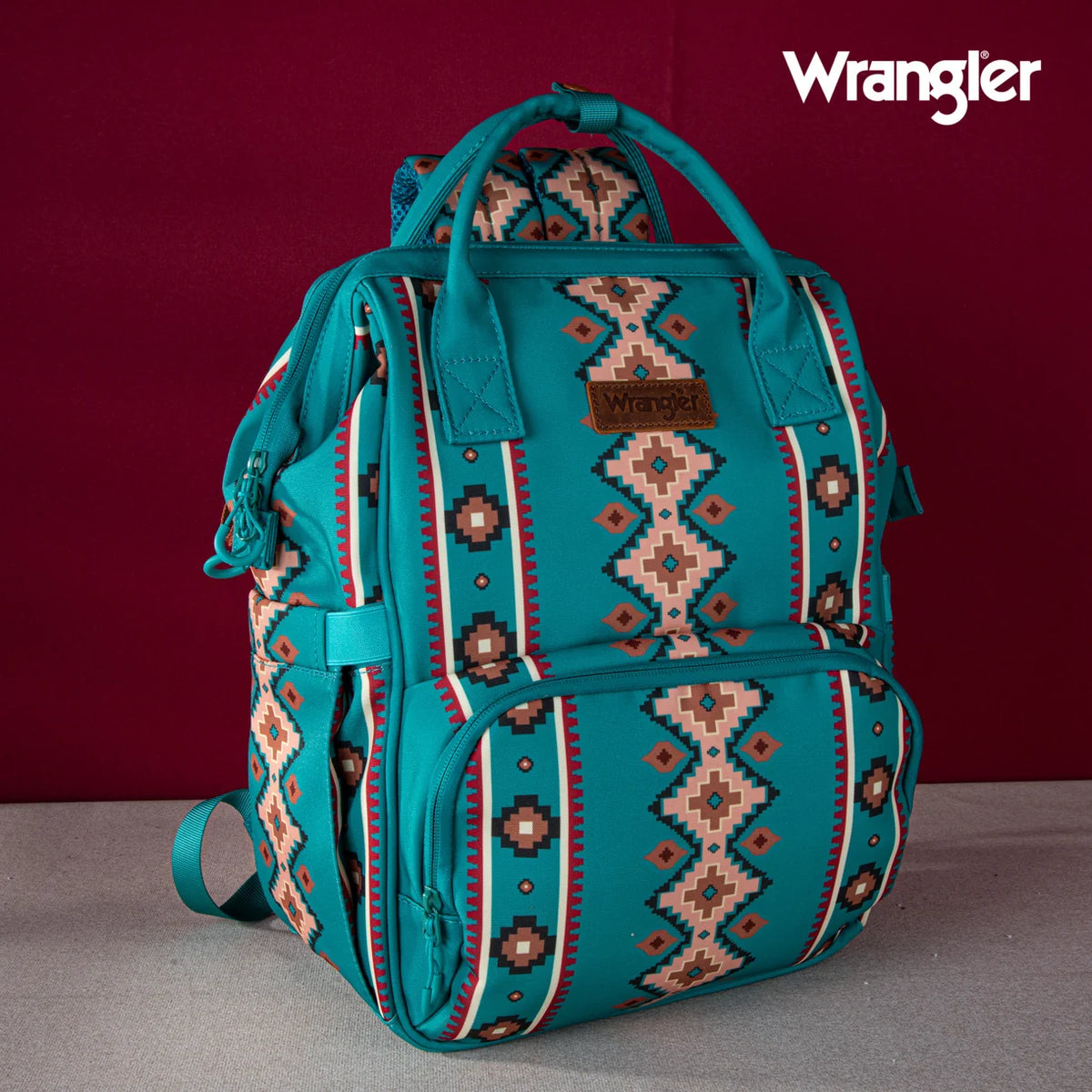 Montana West Wrangler Aztec Callie Diaper Backpack