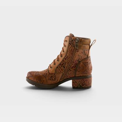 L'Artiste Whitefish Boots Tan Multi