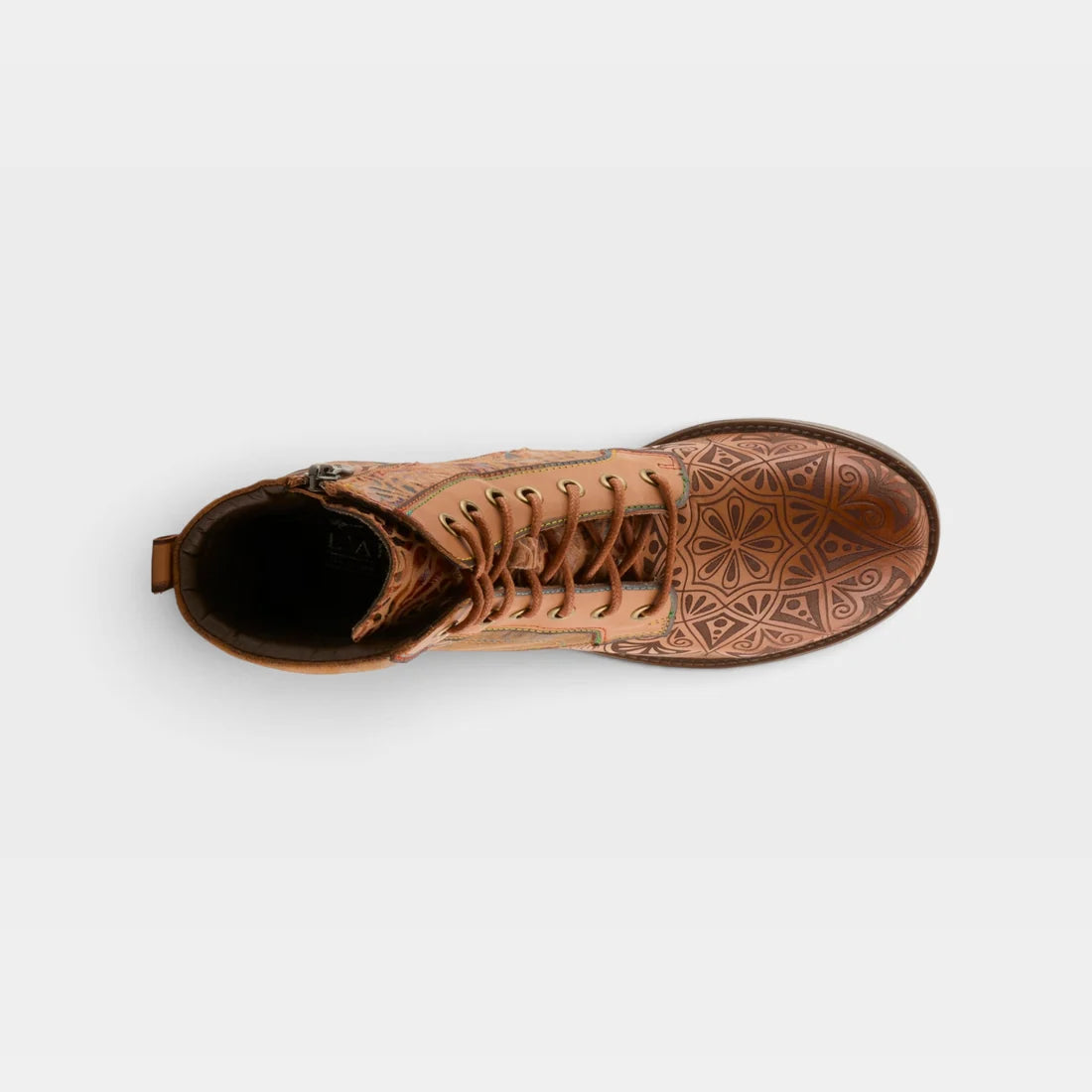 L'Artiste Whitefish Boots Tan Multi