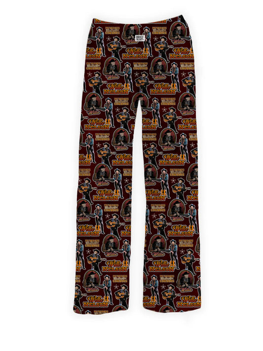 Brief Insanity Willie Nelson All Over Pattern Pants